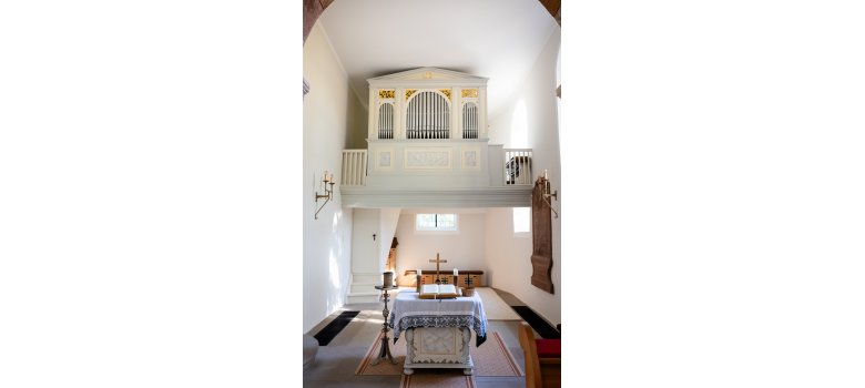 View into the church