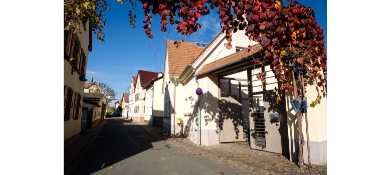 Hauptstraße in Einselthum 